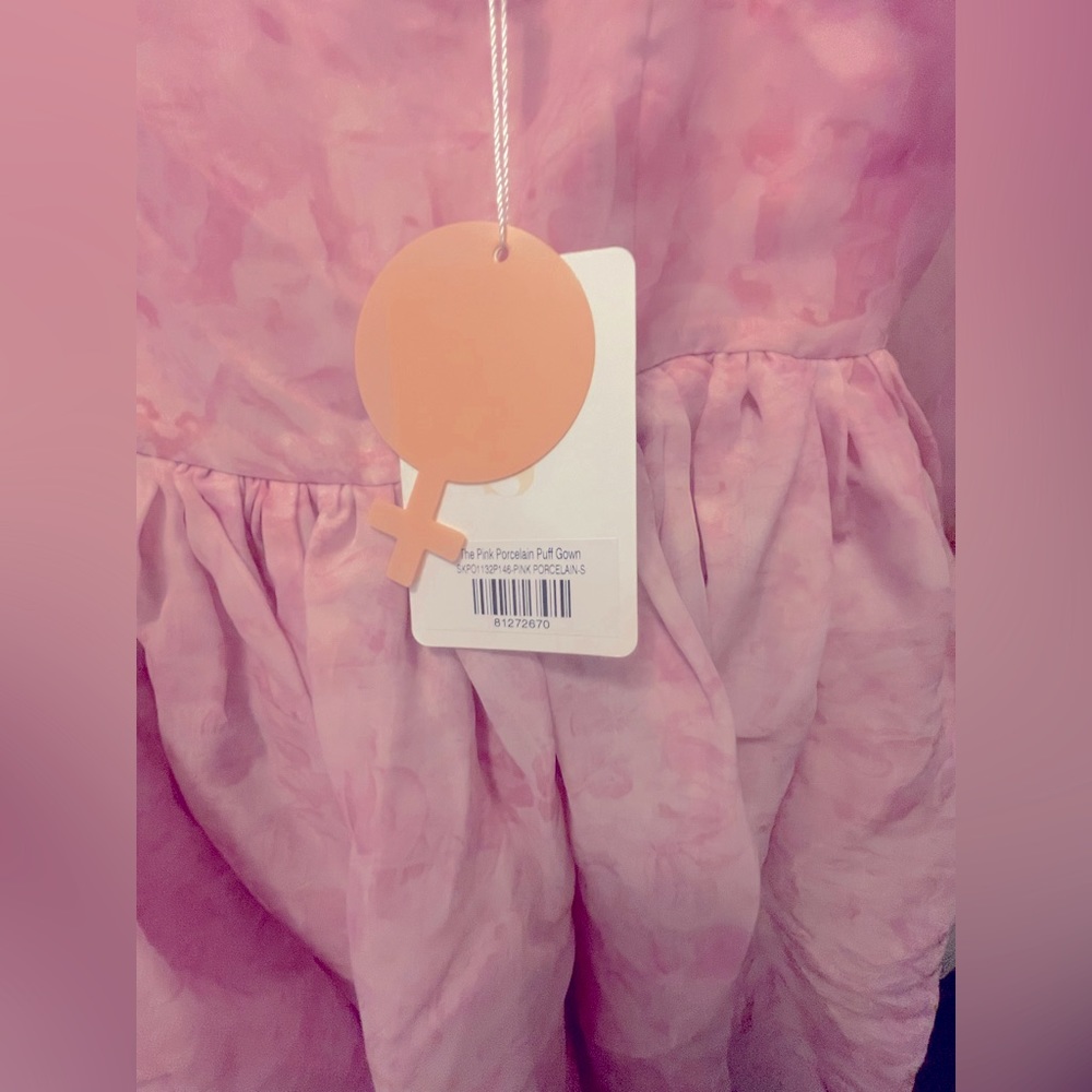 NWT Selkie The Pink Porcelain Puff Gown - Picture 10 of 13